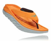 Blazing Orange / Lunar Rock Men's ORA Recovery Flip | HOKA