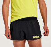 Black Men's Performance Woven 2" Short | HOKA