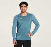 Provincial Blue Men's Wind Shirt | HOKA