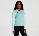 Blue Tint Women's Wind Shirt | HOKA