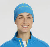 Diva Blue / Citrus Women's Performance Beanie | HOKA