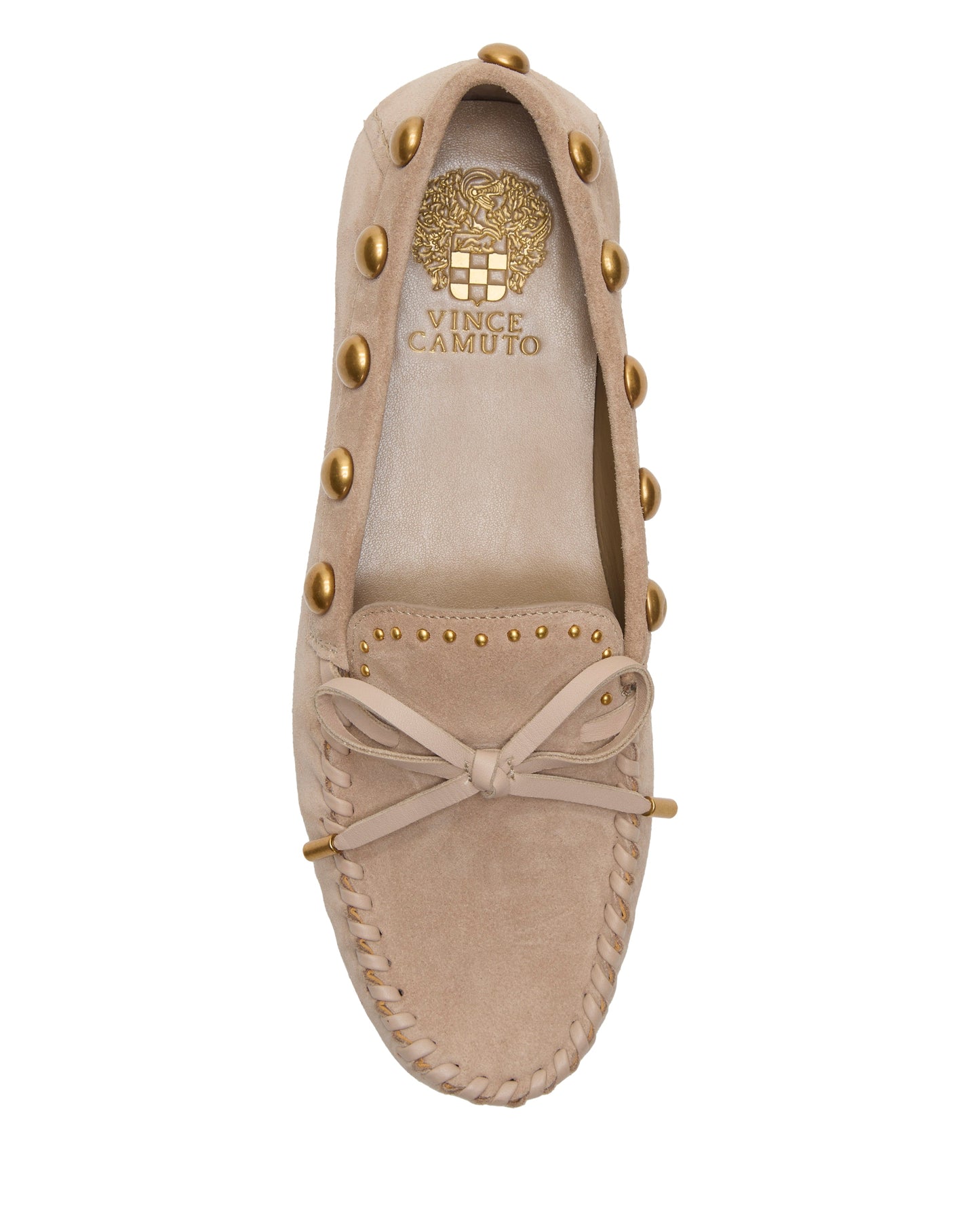 Vince Camuto Sennett Studded Mocassin Tortilla