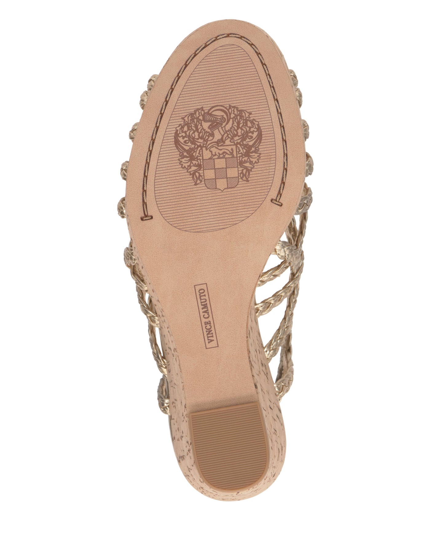 Vince Camuto Elody Wedge Sandal Egyptian Gold