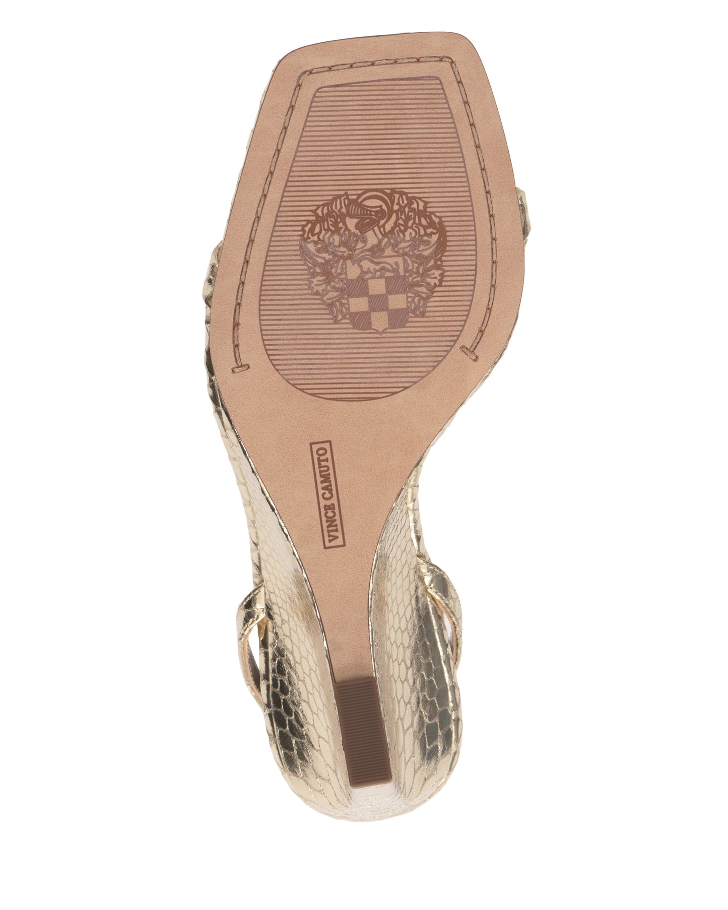 Vince Camuto Ambee Wedge Sandal Gold