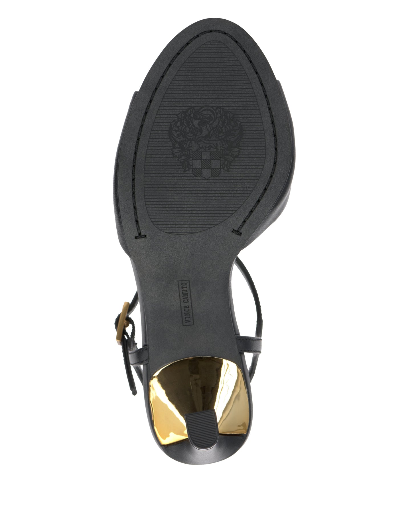 Vince Camuto Lilah Ankle Strap High Heel Sandal Black