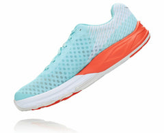 Antigua Sand / Mandarin Red All Gender EVO Carbon Rocket | HOKA