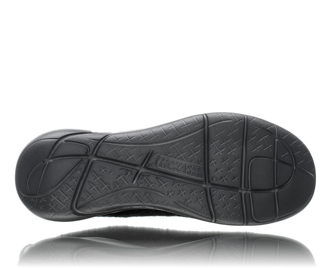 Black / Dark Shadow Men's Hupana Flow Wool | HOKA