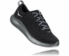 Black / Dark Shadow Men's Hupana Flow Wool | HOKA