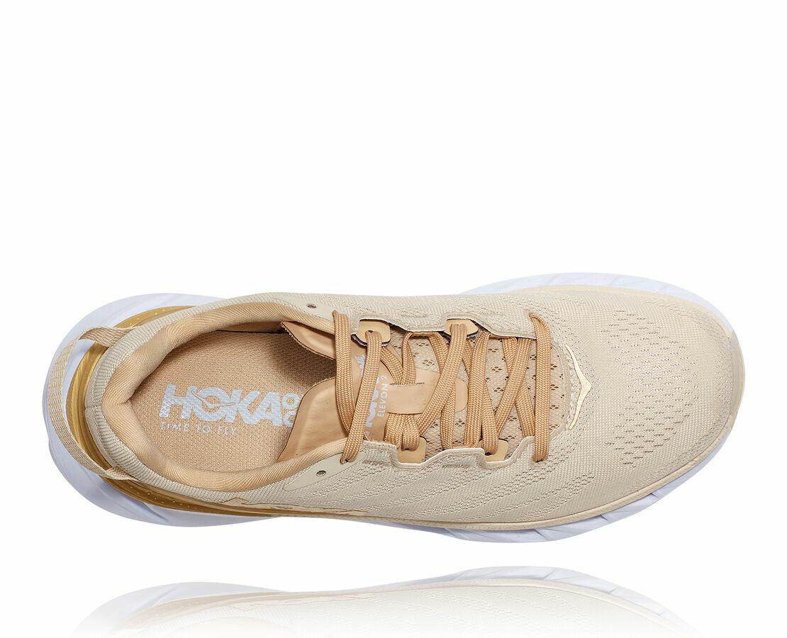 Almond Milk / White Women's Elevon 2 | HOKA