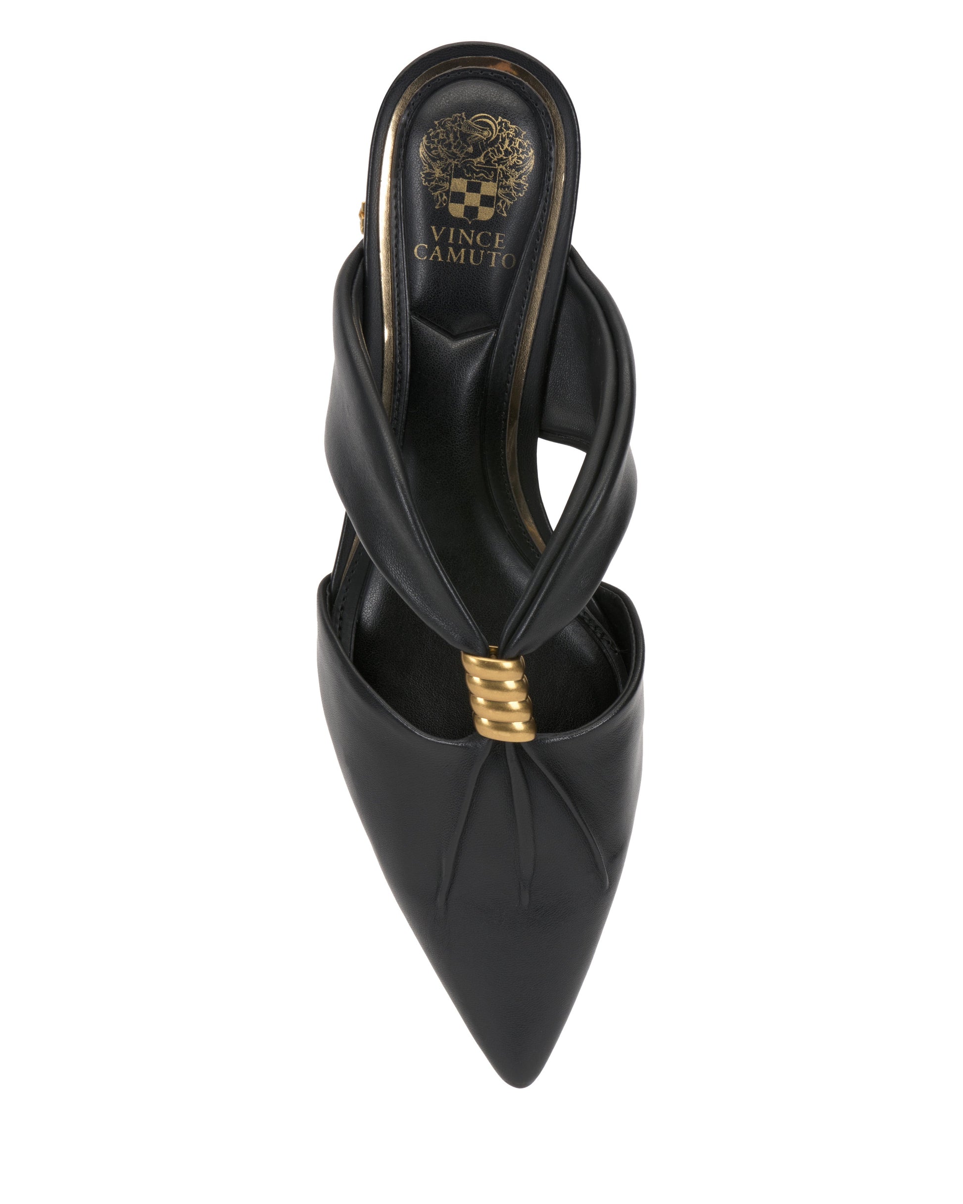 Vince Camuto Vanika Mule Black Leather