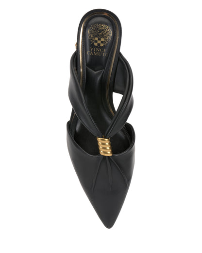 Vince Camuto Vanika Mule Black Leather