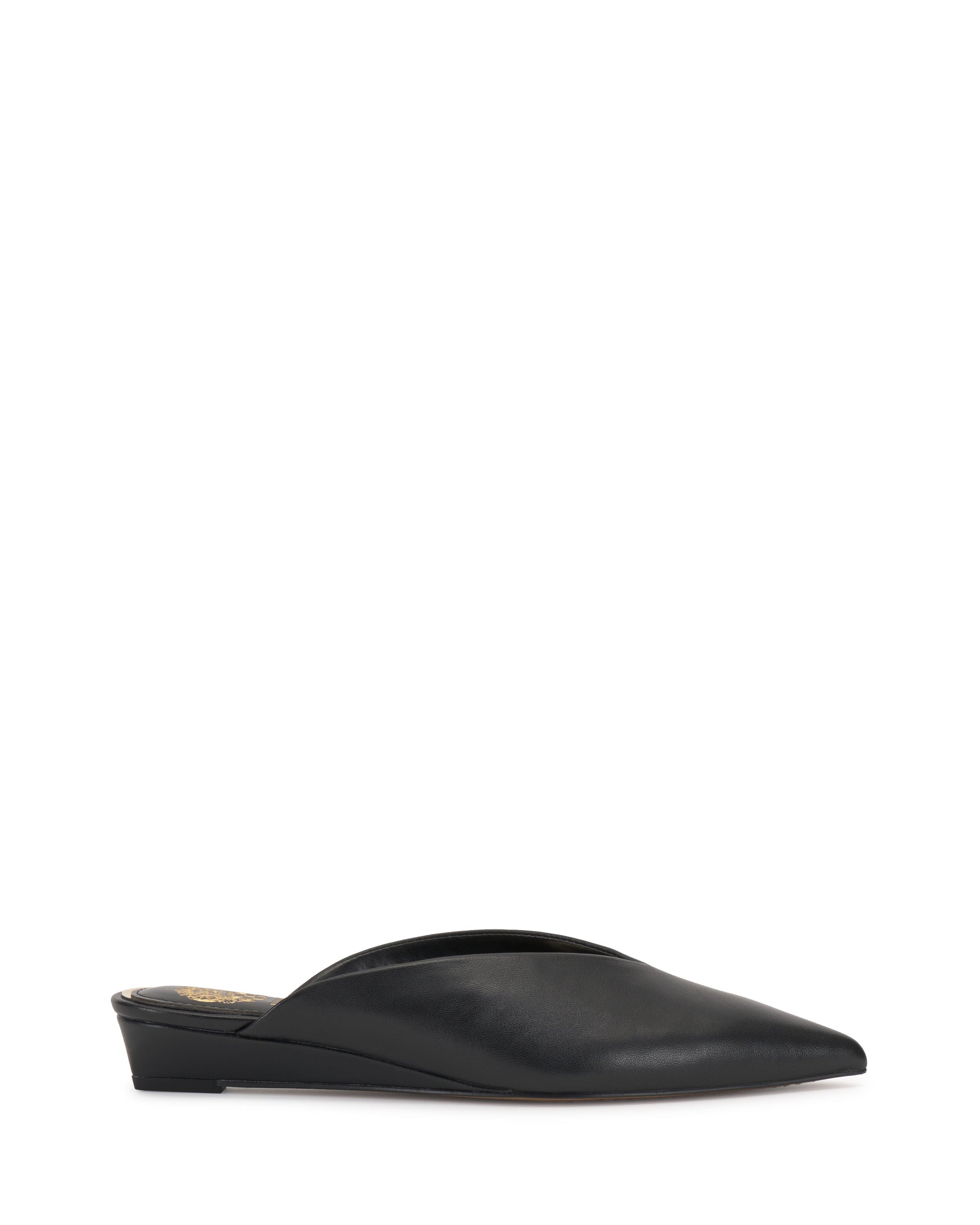 Vince Camuto Vinia Mule Black Leather