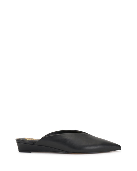 Vince Camuto Vinia Mule Black Leather