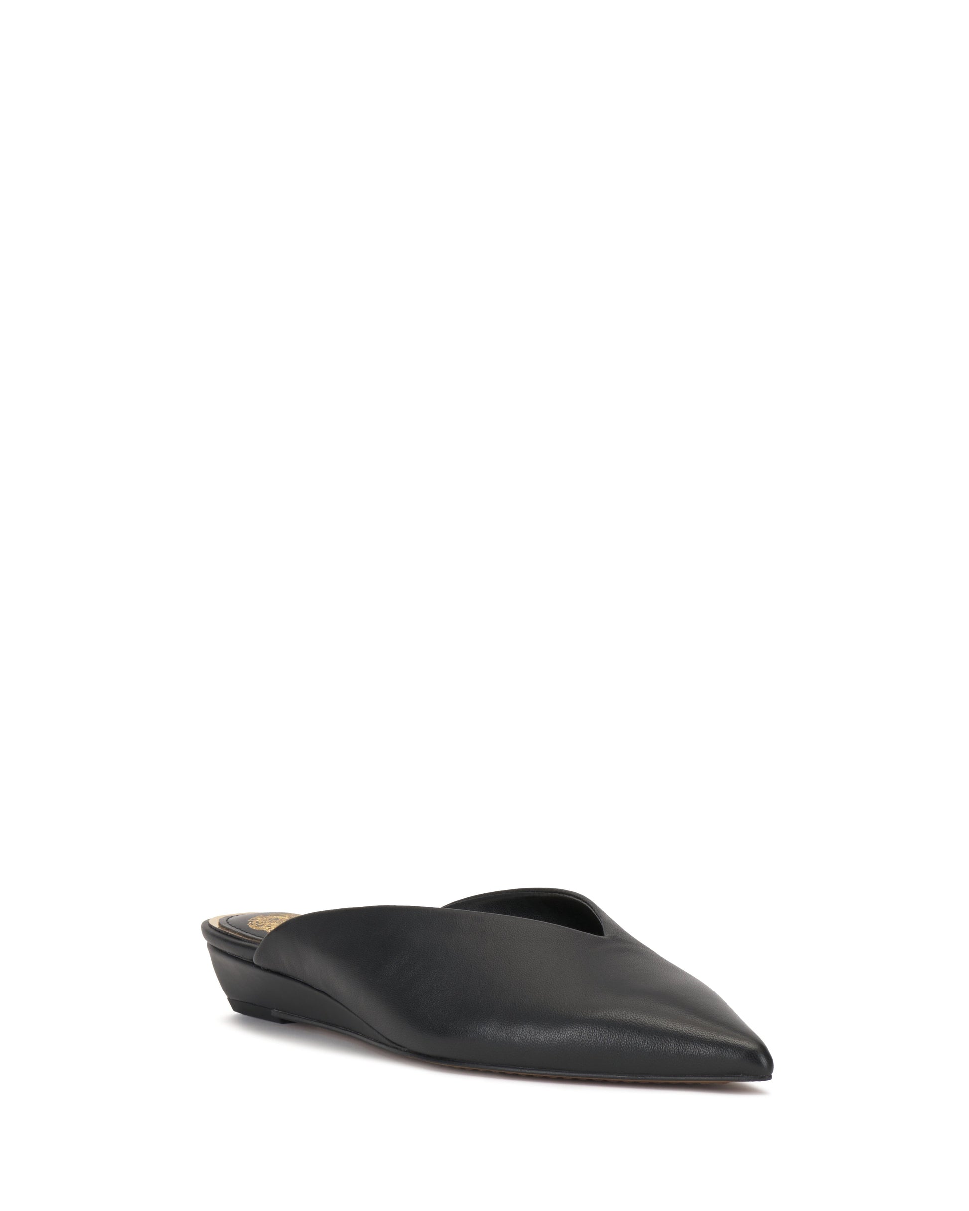 Vince Camuto Vinia Mule Black Leather