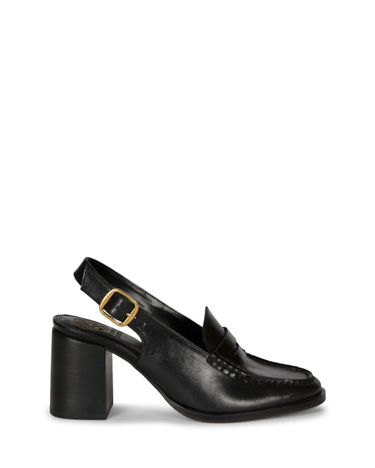 Vince Camuto Grinie Loafer Black Leather