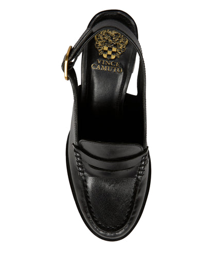 Vince Camuto Grinie Loafer Black Leather