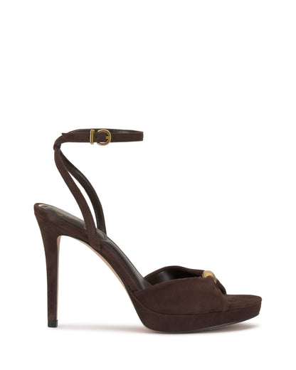 Vince Camuto Neala Sandal Brownie Suede