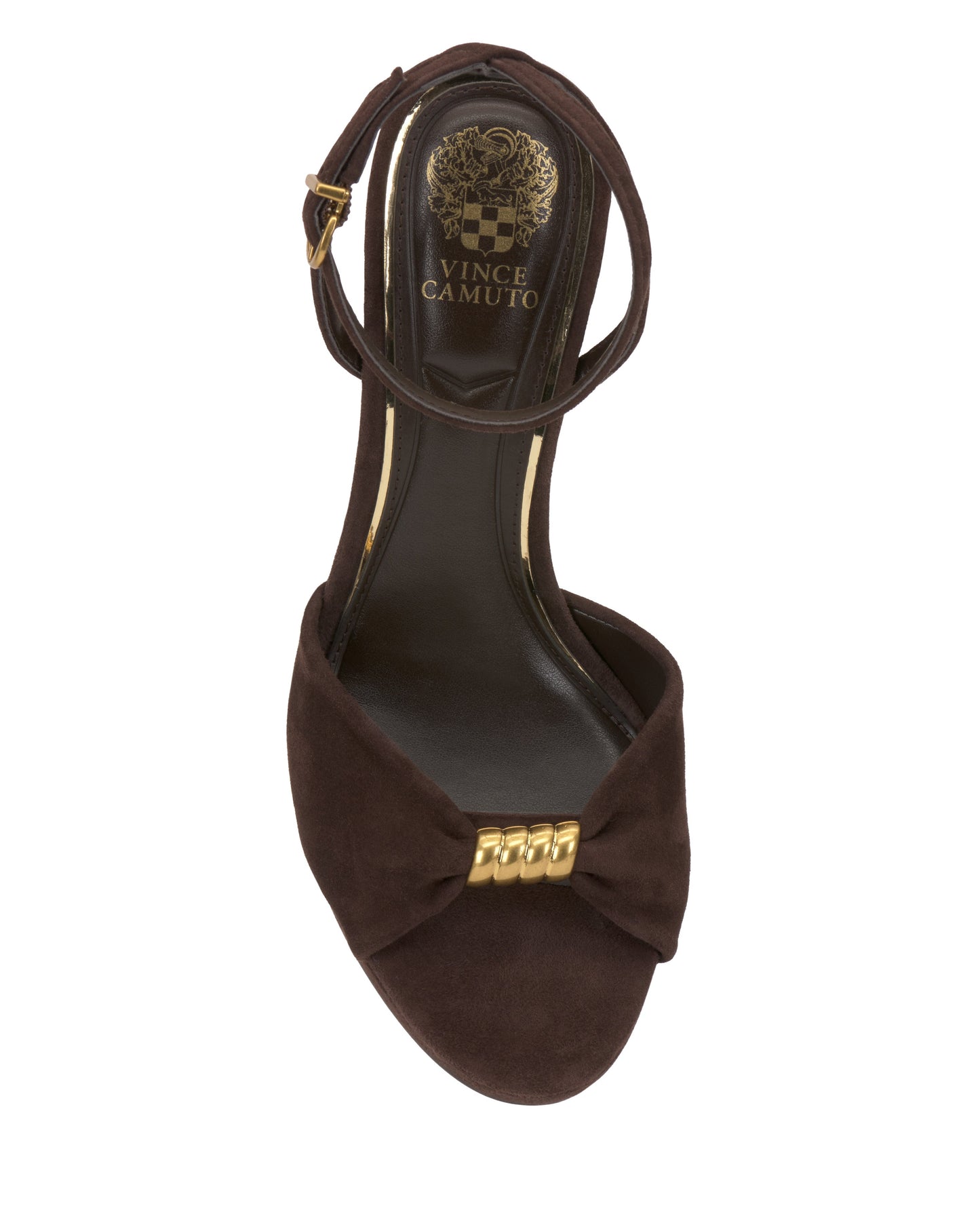 Vince Camuto Neala Sandal Brownie Suede