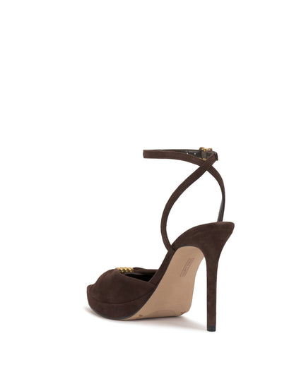 Vince Camuto Neala Sandal Brownie Suede