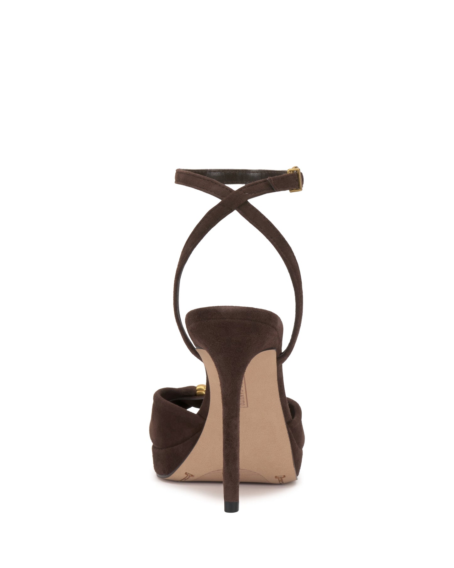 Vince Camuto Neala Sandal Brownie Suede