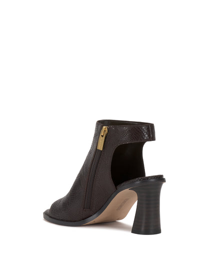 Vince Camuto Rimdia Sandal Brown Snake Print Leather