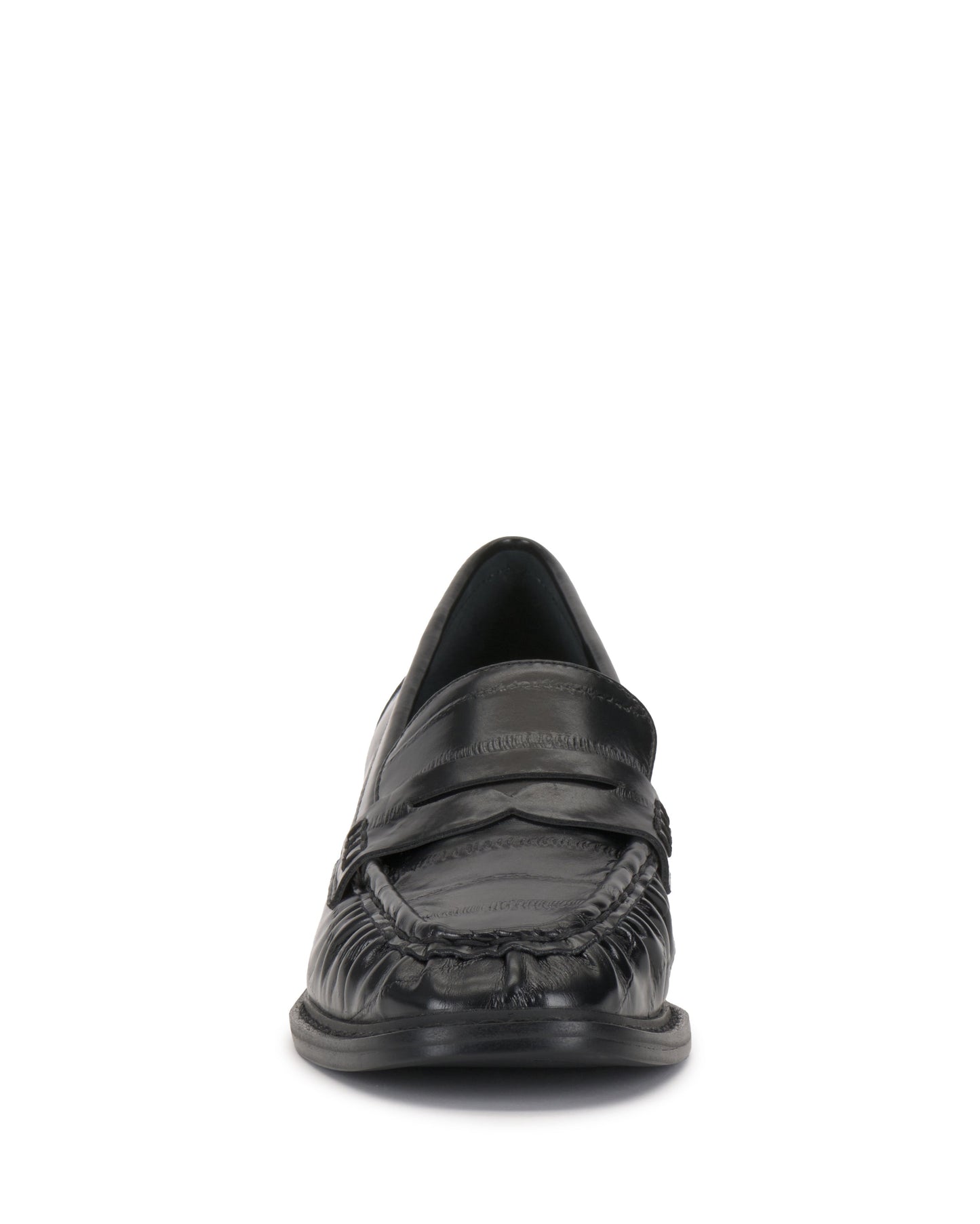 Vince Camuto Eshnie Block Heel Loafer Black