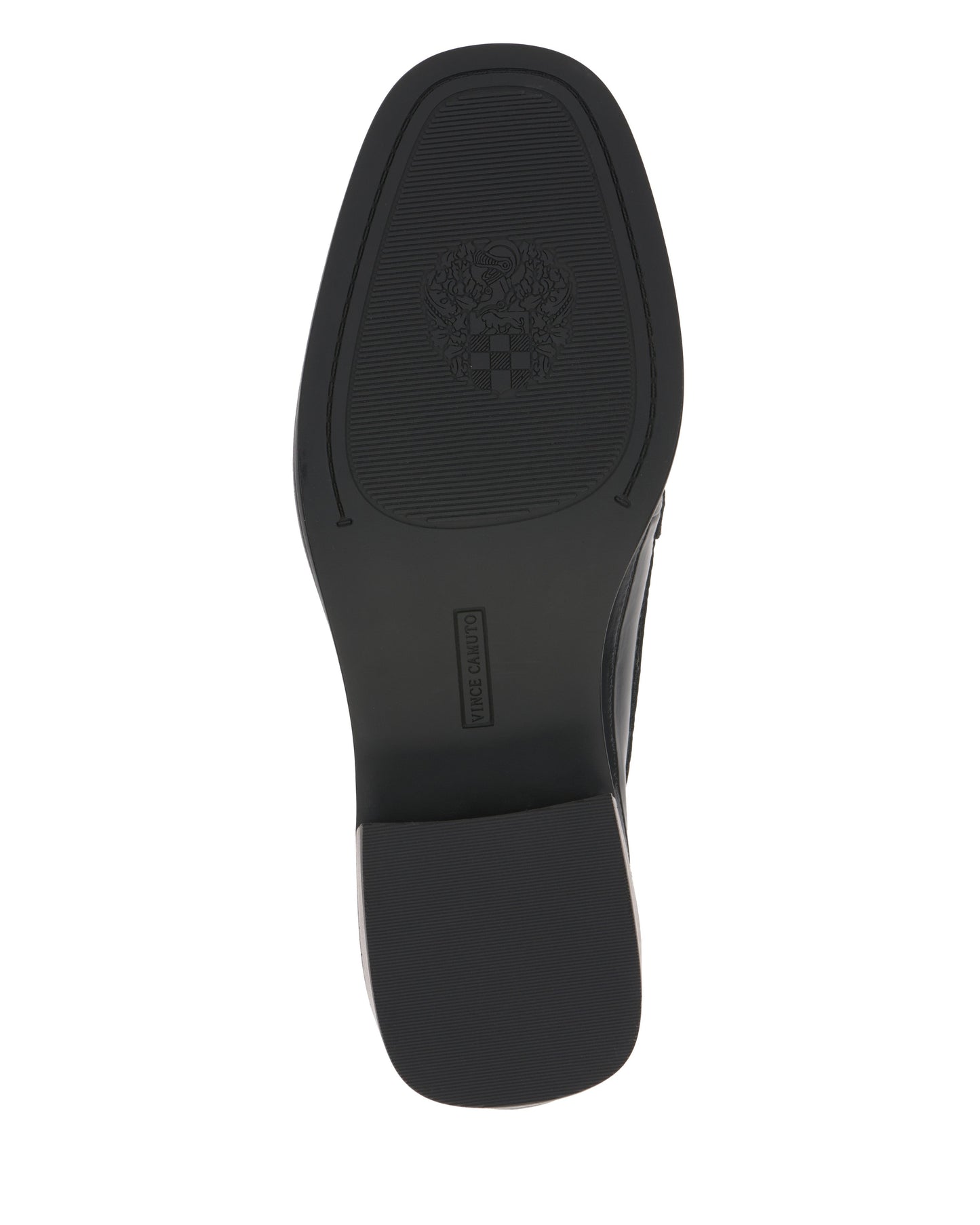 Vince Camuto Eshnie Block Heel Loafer Black