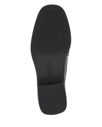 Vince Camuto Eshnie Block Heel Loafer Black