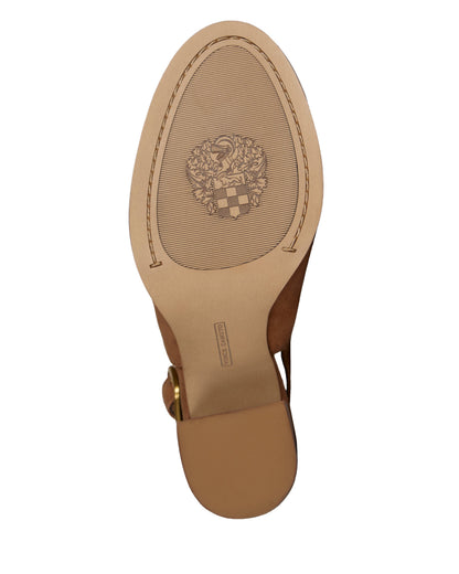 Vince Camuto Grinie Loafer Burnt Sugar Suede