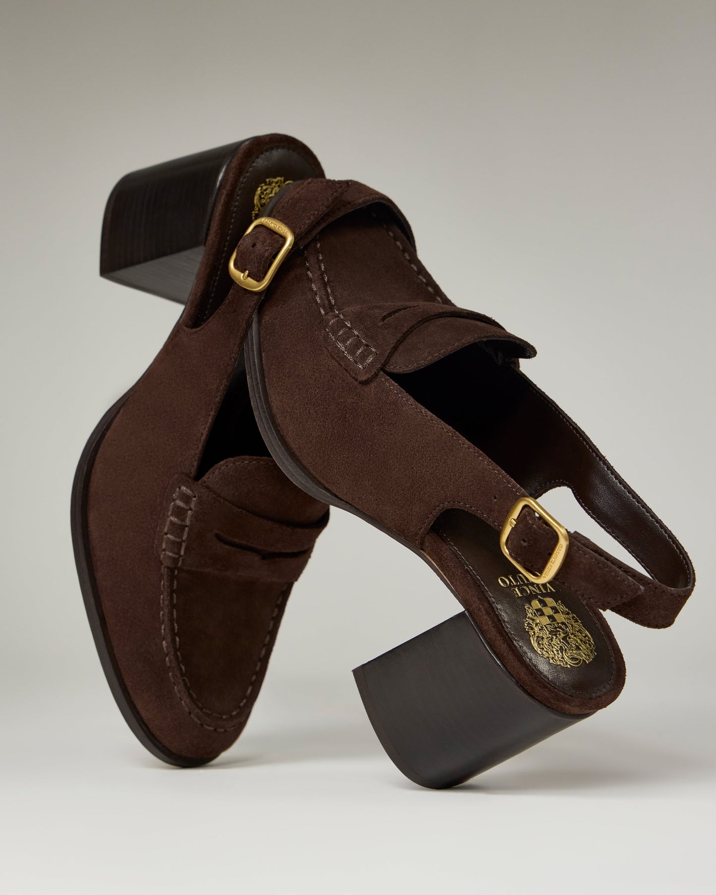 Vince Camuto Grinie Loafer Brownie Suede