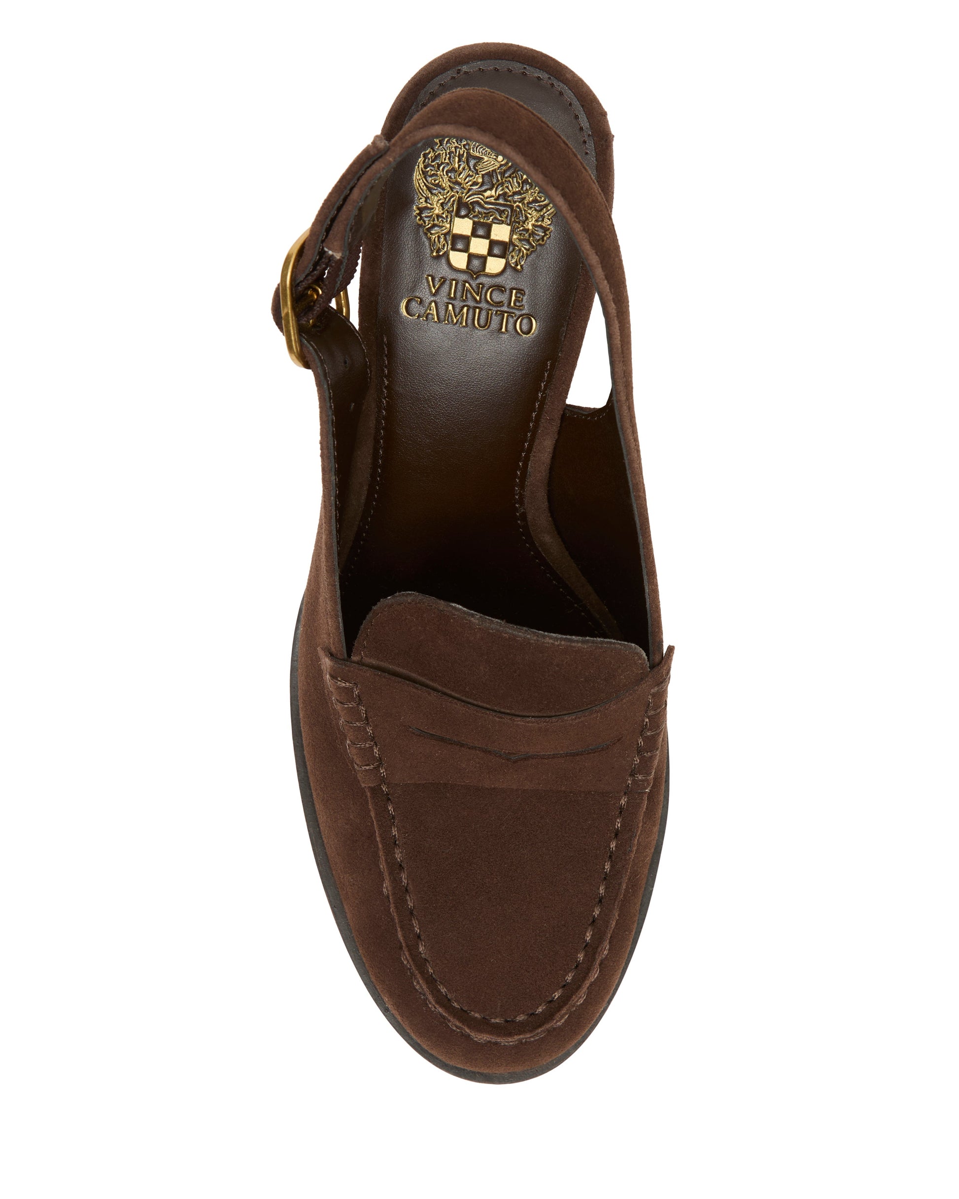 Vince Camuto Grinie Loafer Brownie Suede