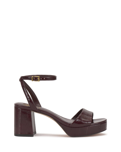 Vince Camuto Pendreya Platform Sandal Pomegranate Red