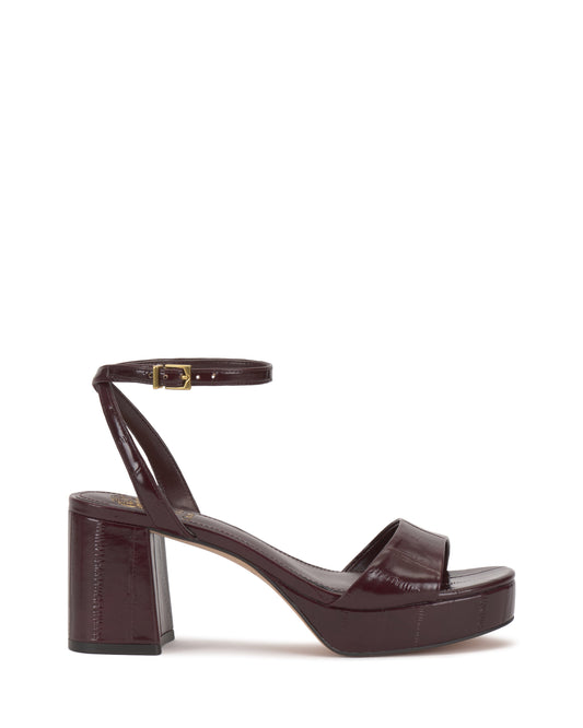 Vince Camuto Pendreya Platform Sandal Pomegranate Red