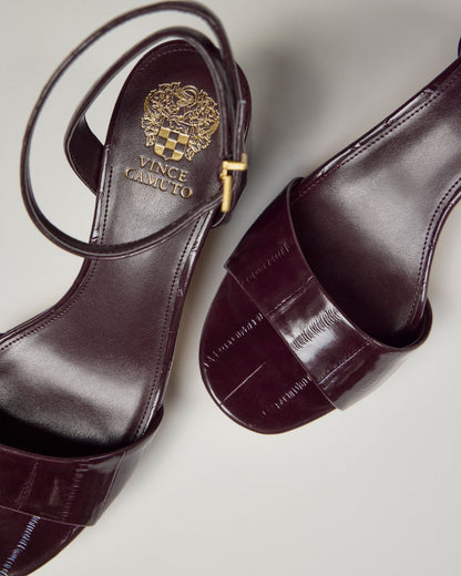 Vince Camuto Pendreya Platform Sandal Pomegranate Red