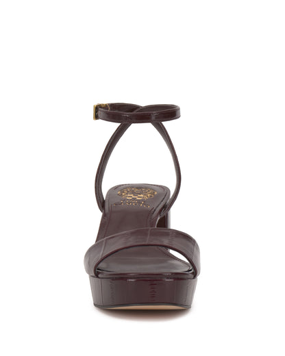 Vince Camuto Pendreya Platform Sandal Pomegranate Red