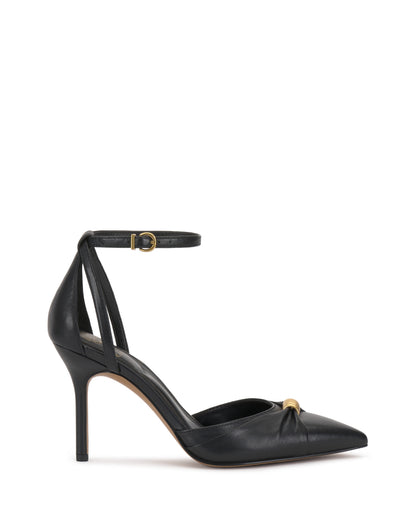 Vince Camuto Mallie Pump Black Leather