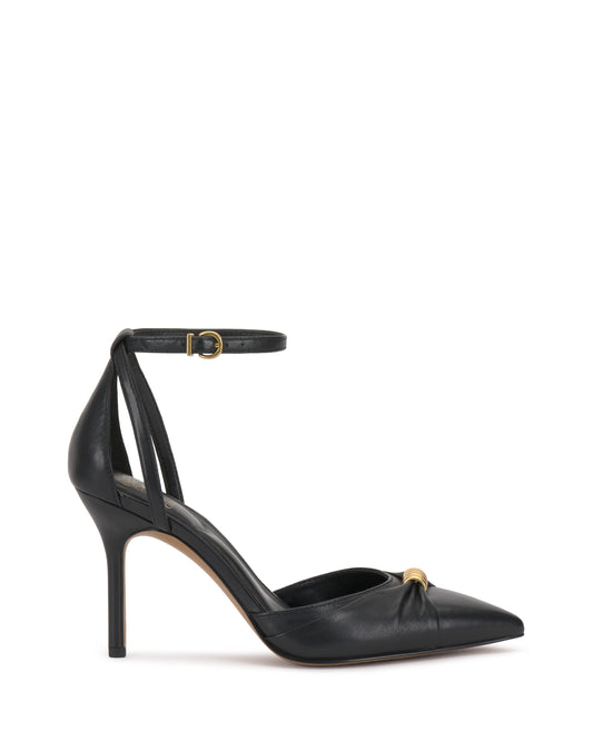 Vince Camuto Mallie Pump Black Leather