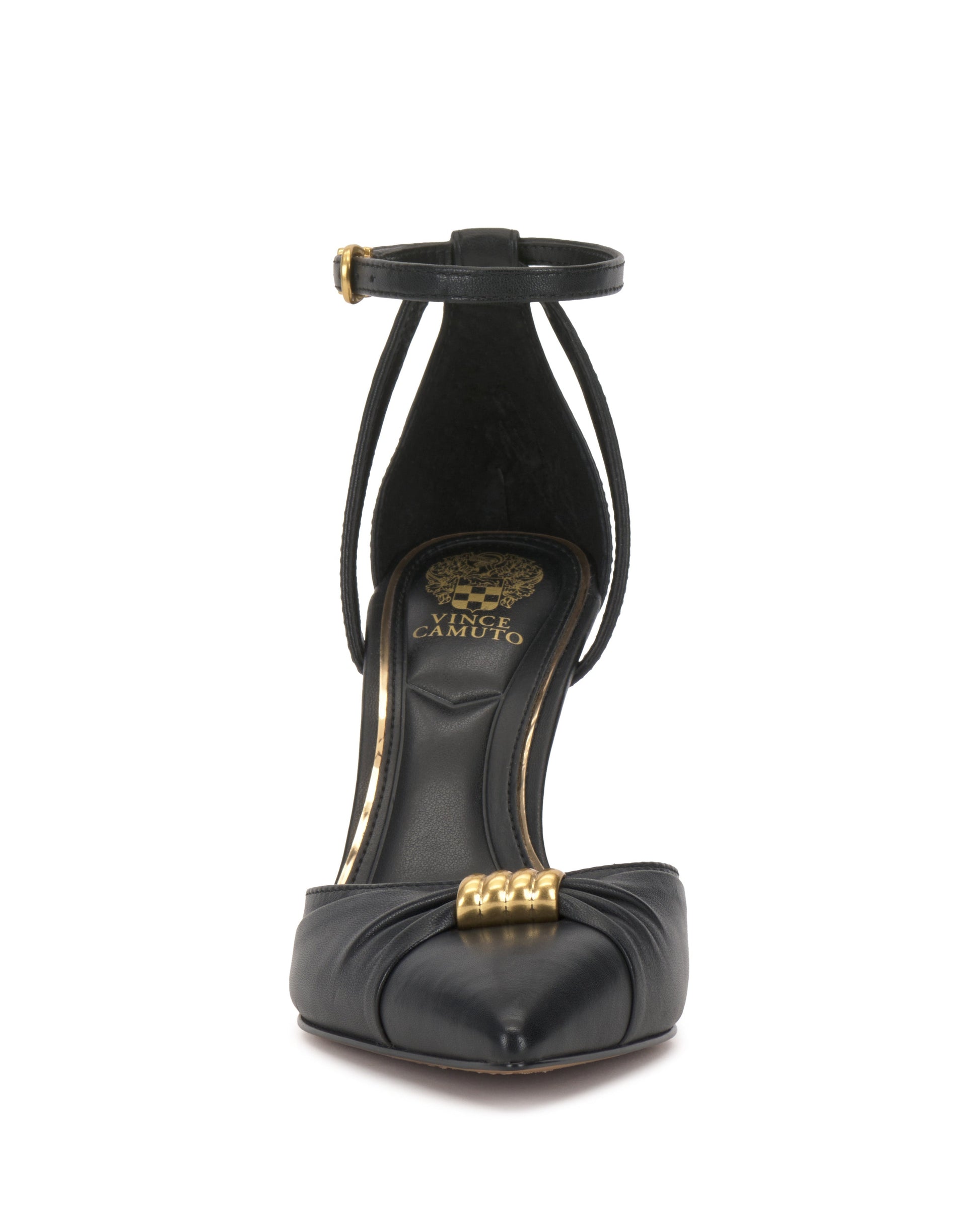Vince Camuto Mallie Pump Black Leather