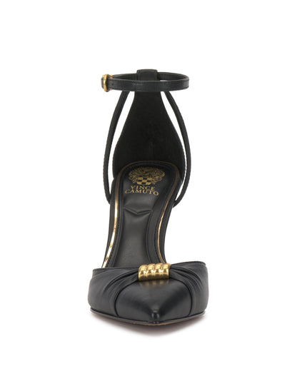 Vince Camuto Mallie Pump Black Leather