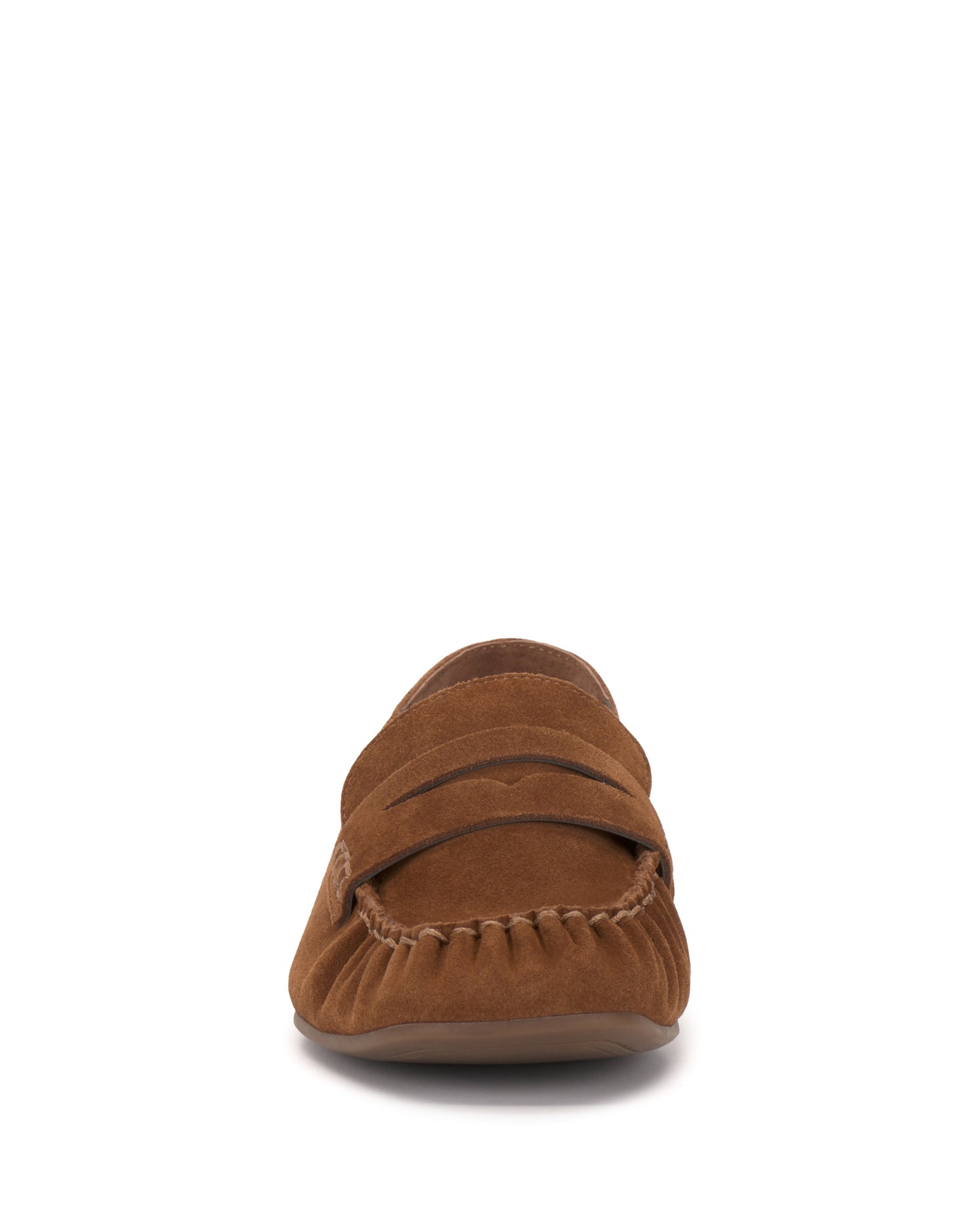 Vince Camuto Paelyn Penny Loafer Burnt Sugar Suede