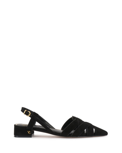 Vince Camuto Vinesha Sandal Black Suede