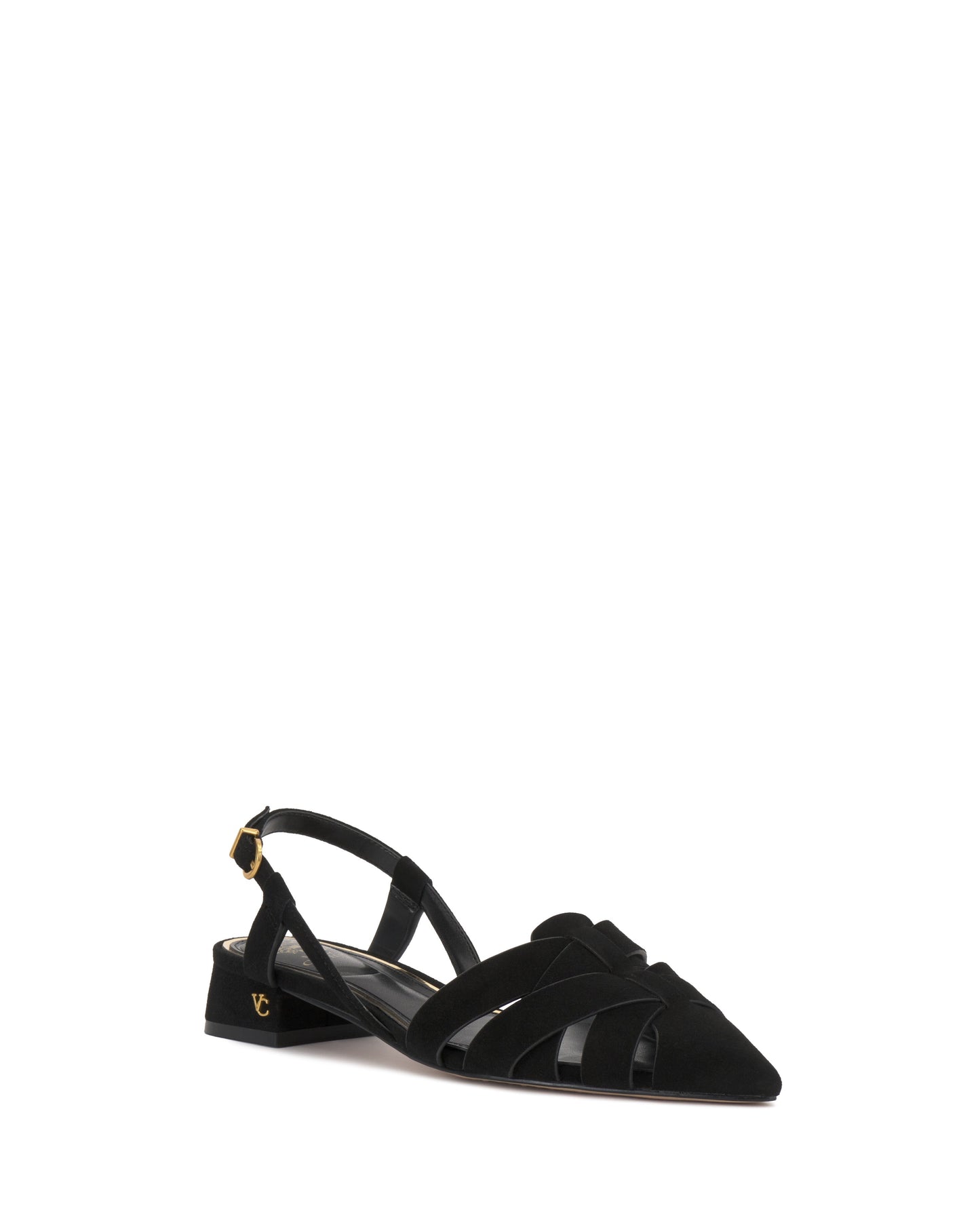 Vince Camuto Vinesha Sandal Black Suede
