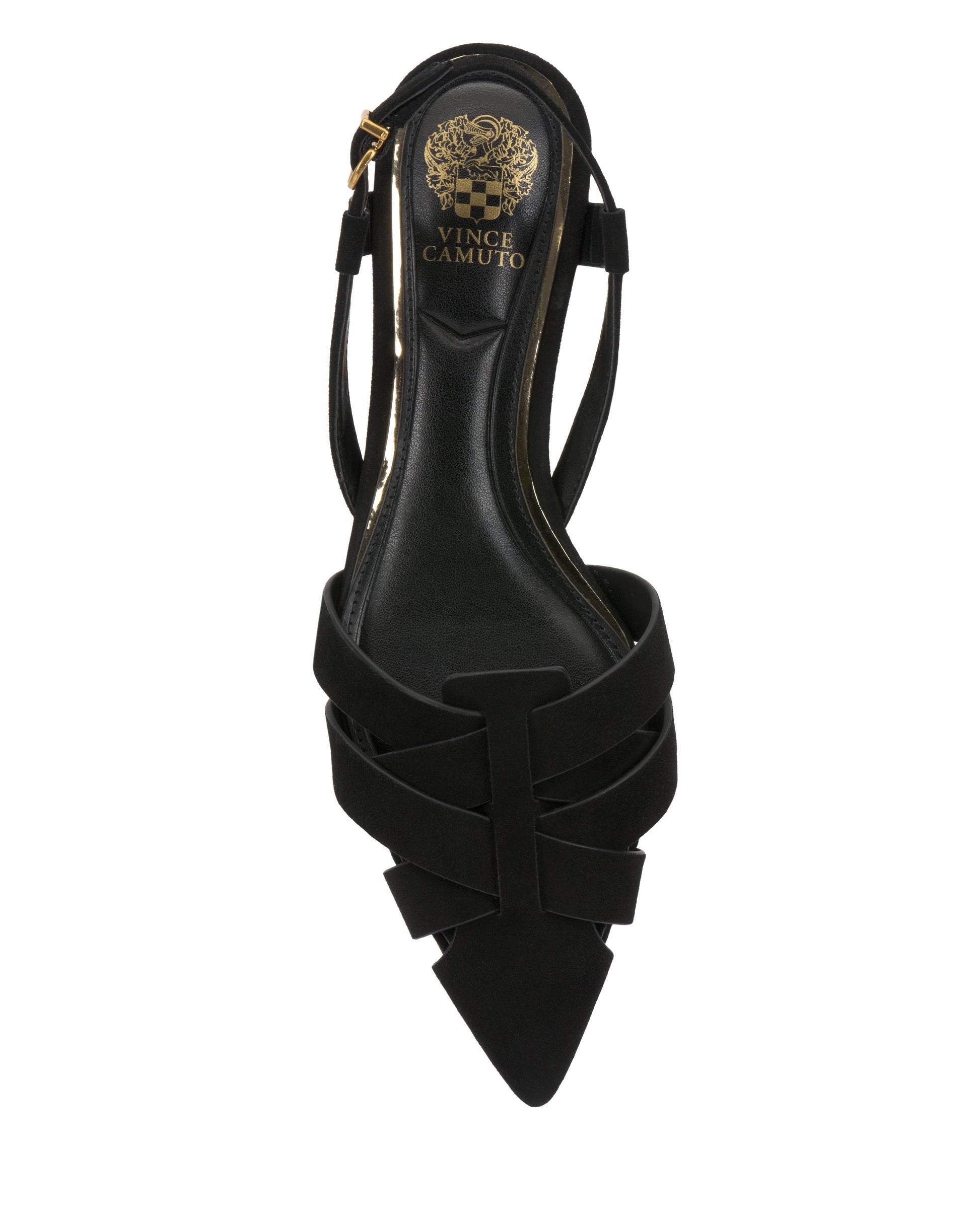Vince Camuto Vinesha Sandal Black Suede