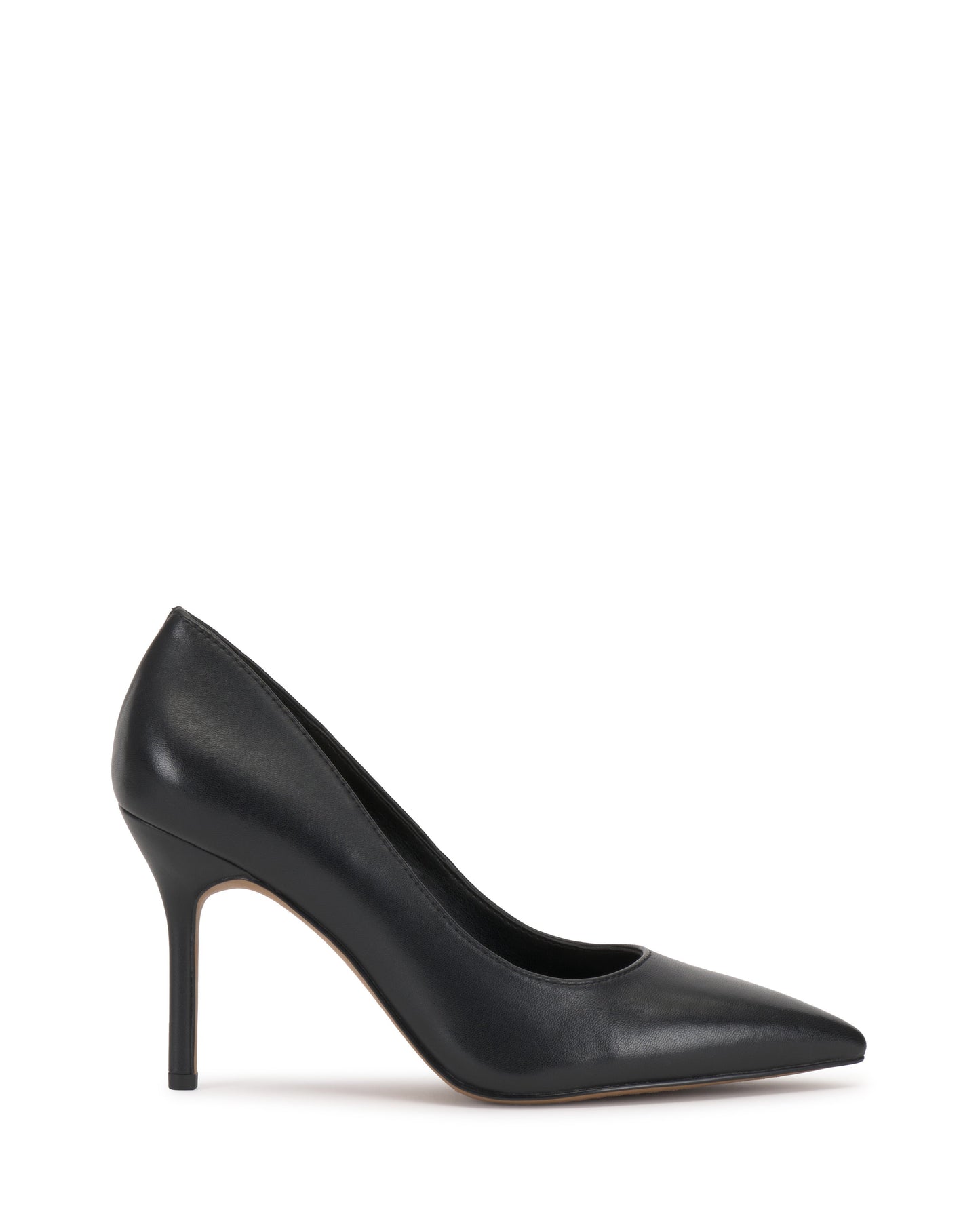 Vince Camuto Maisha Pump Black Leather