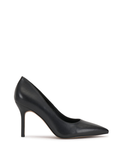 Vince Camuto Maisha Pump Black Leather