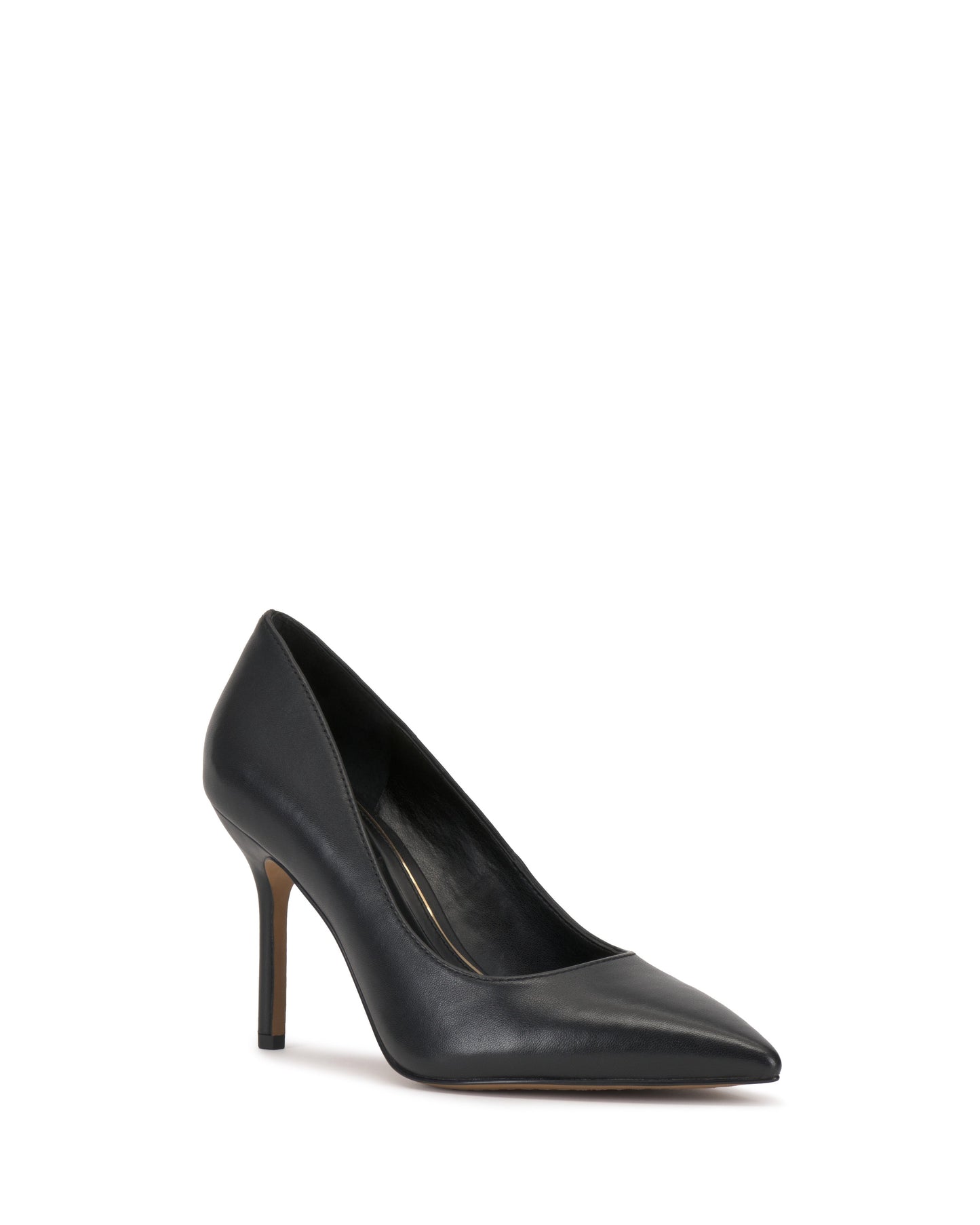 Vince Camuto Maisha Pump Black Leather