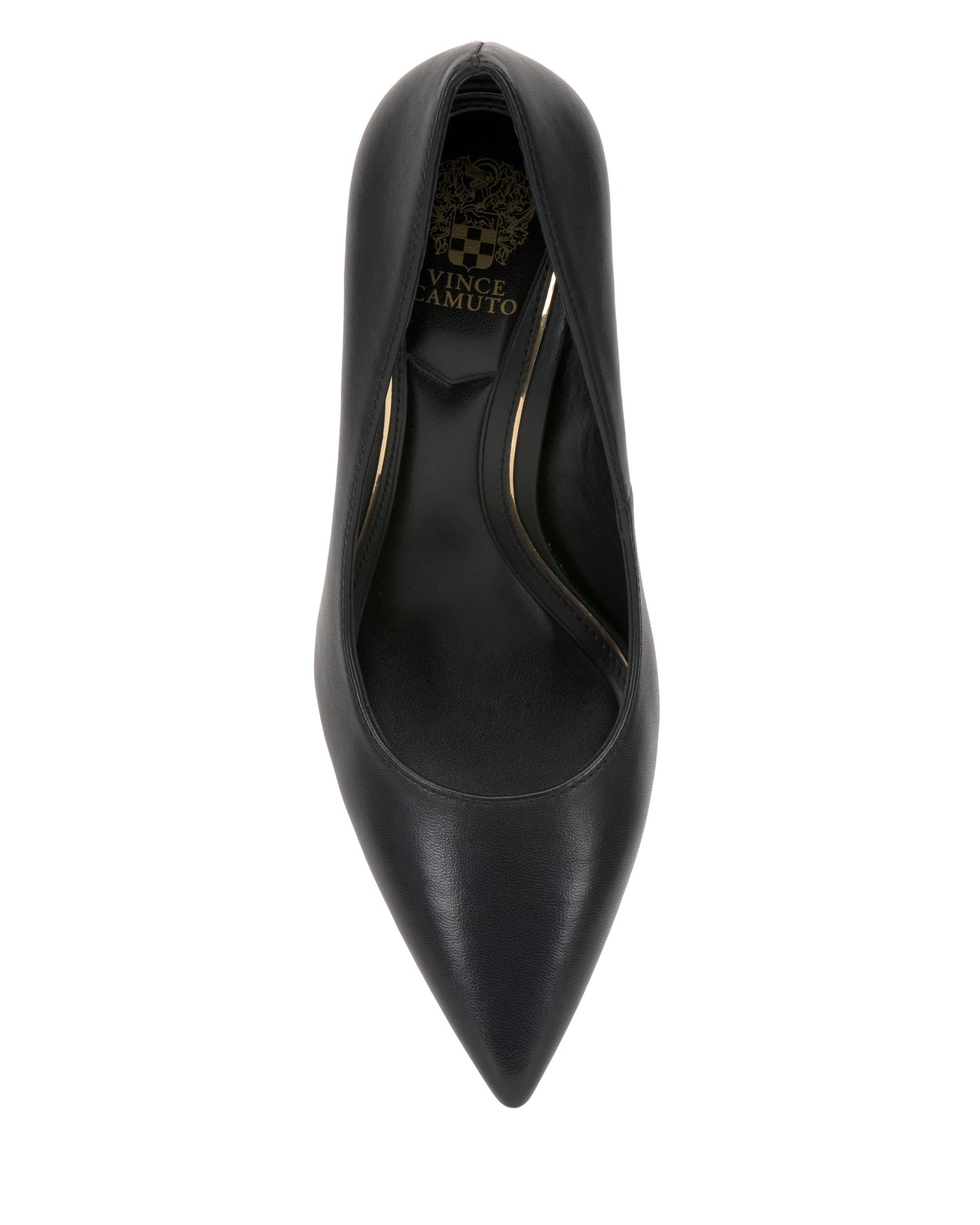 Vince Camuto Maisha Pump Black Leather