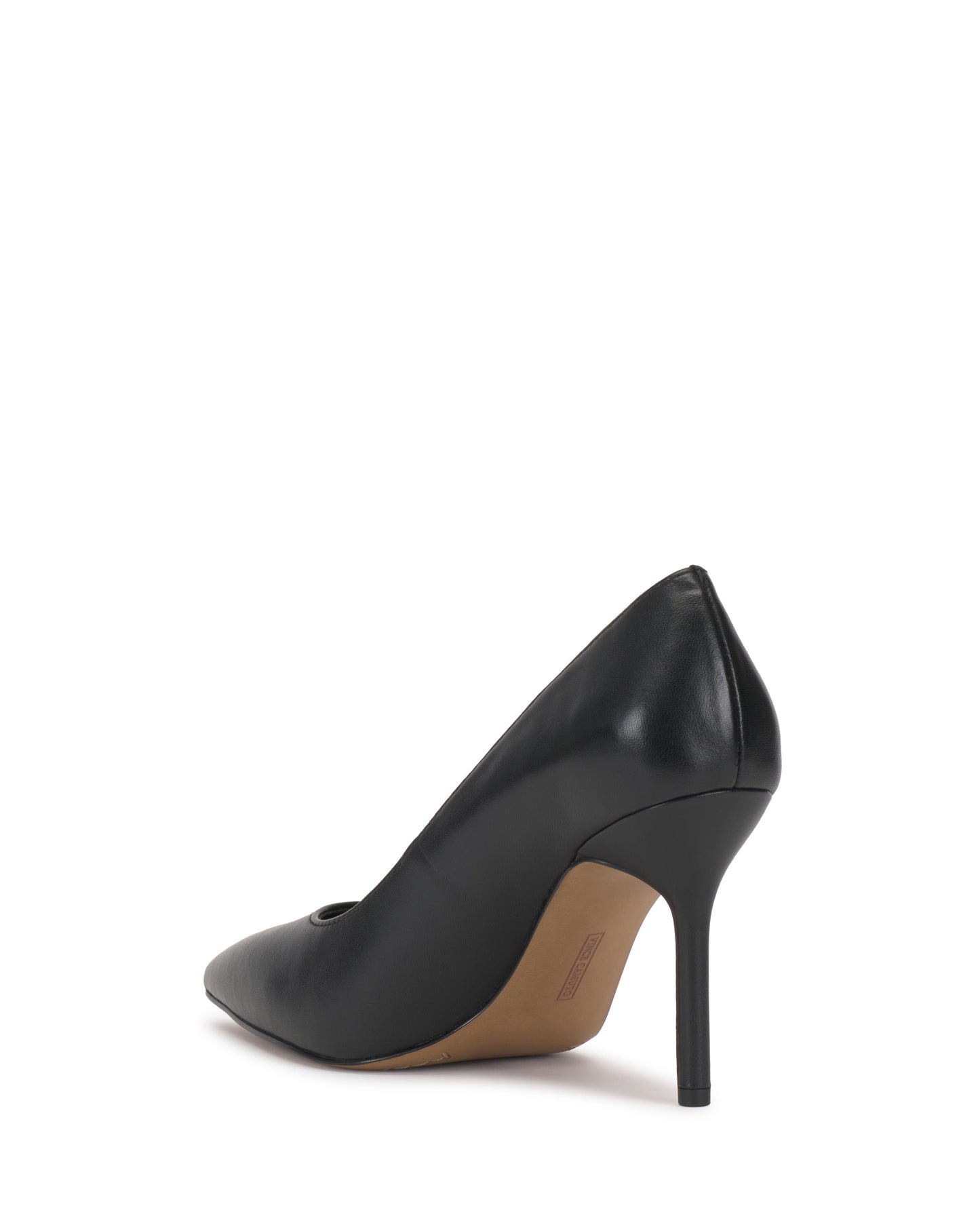 Vince Camuto Maisha Pump Black Leather
