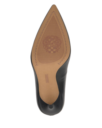 Vince Camuto Maisha Pump Black Leather