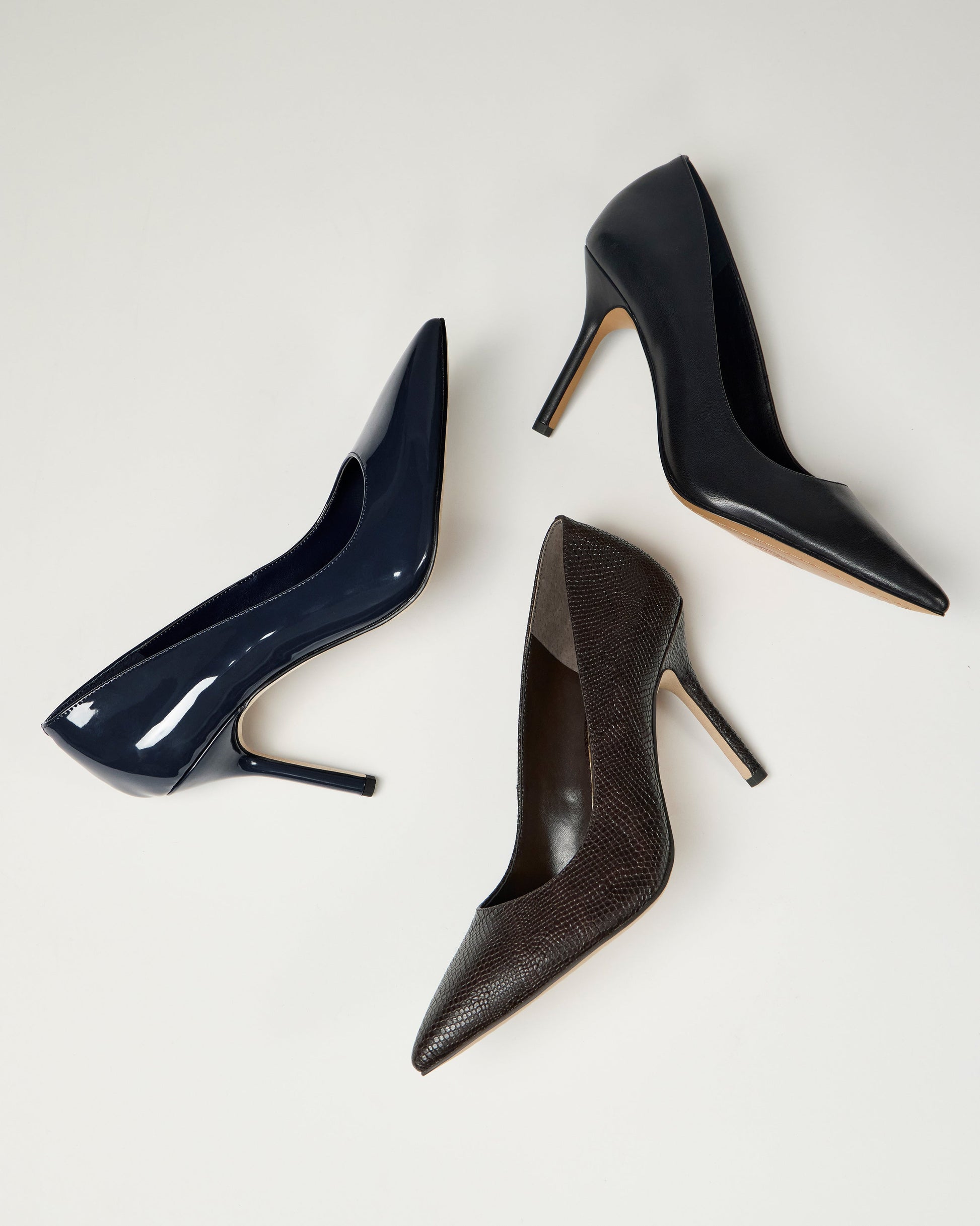 Vince Camuto Maisha Pump Black Leather
